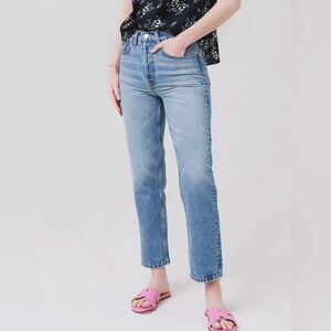 Re/Done 90’s High Rise Ankle Crop